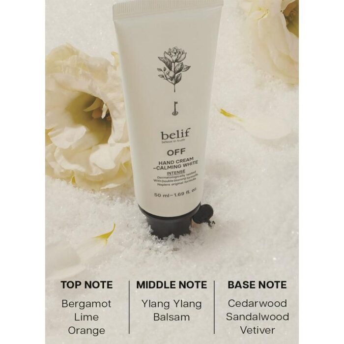 belif Off Hand Cream Calming White 50ml - EmpressKorea