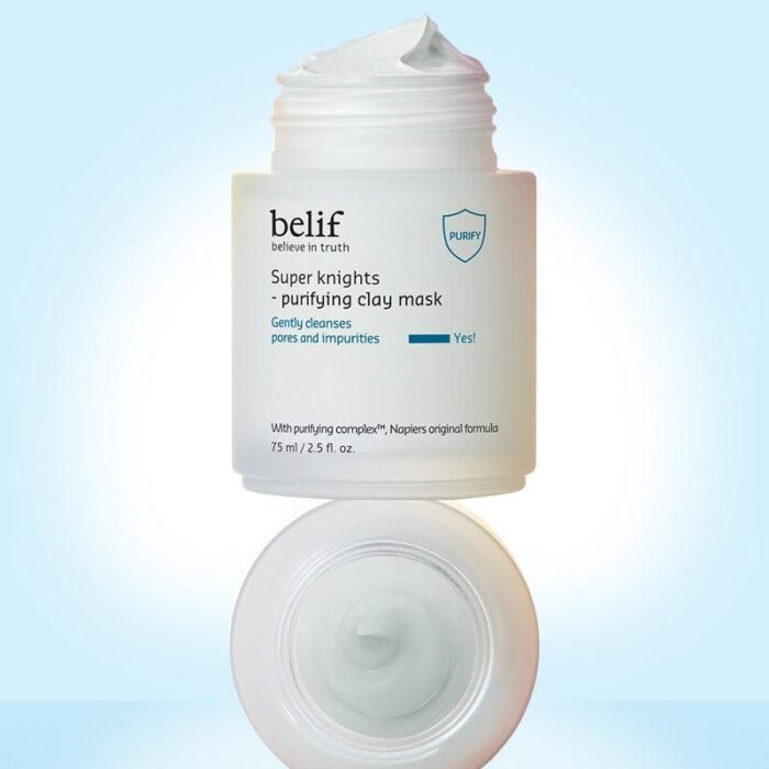 belif Super Knights Purifying Clay Mask 75ml - EmpressKorea