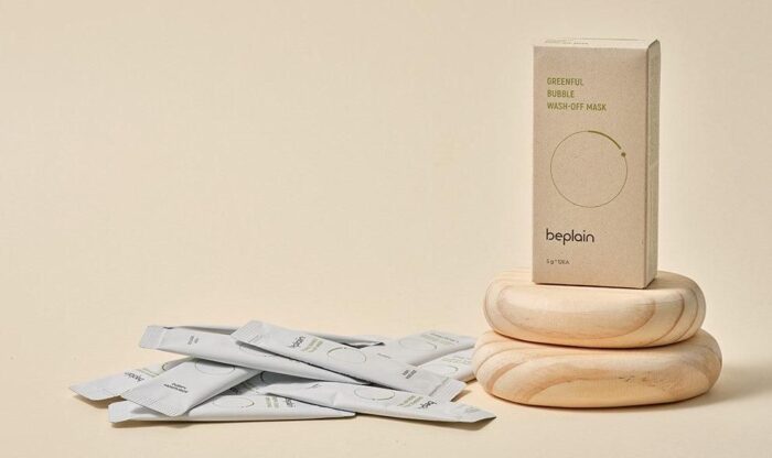 beplain Greenful Bubble Wash-off Mask 5g*12EA - EmpressKorea