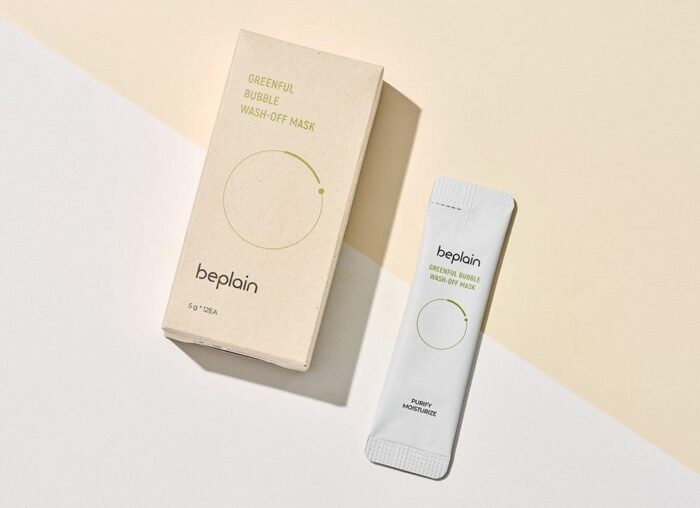 beplain Greenful Bubble Wash-off Mask 5g*12EA - EmpressKorea