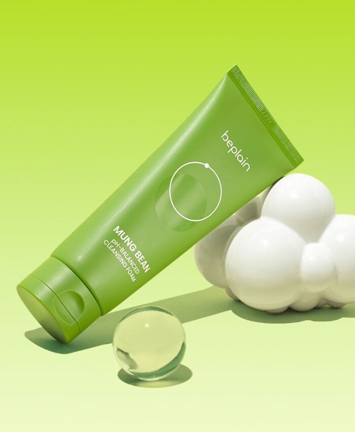 beplain Mung Bean pH Balanced Cleansing Foam 80ml - EmpressKorea