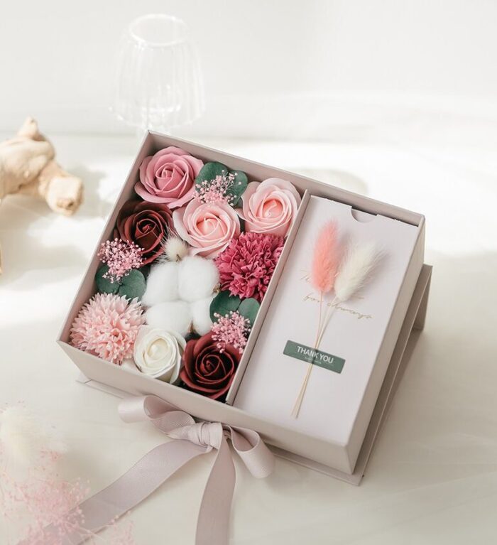 LASALT Cotton and Flower Money Box – Handmade Premium Gift - Image 9