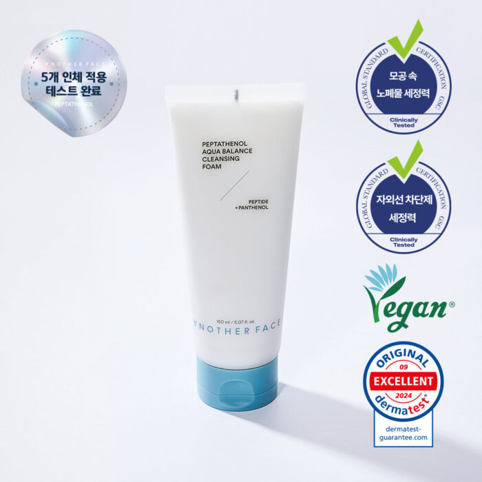 ANOTHER FACE Peptatenol Moisture Balance Cleansing Foam 150ml - Image 2