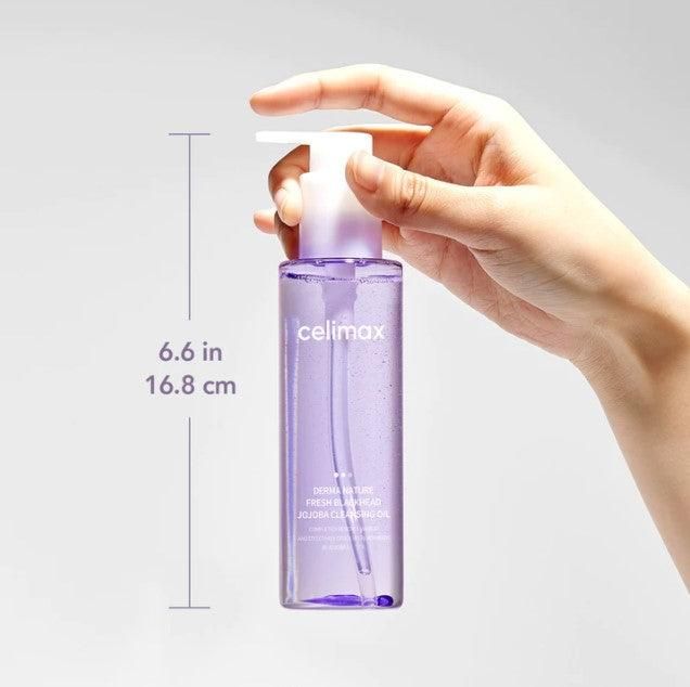 celimax Derma Nature Fresh Blackhead Jojoba Cleansing Oil 150ml - EmpressKorea