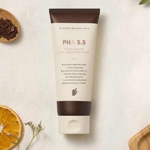 chosungah Wonder Bath PHA5.5 PH Balance PHA Cleansing Foam 130ml - EmpressKorea