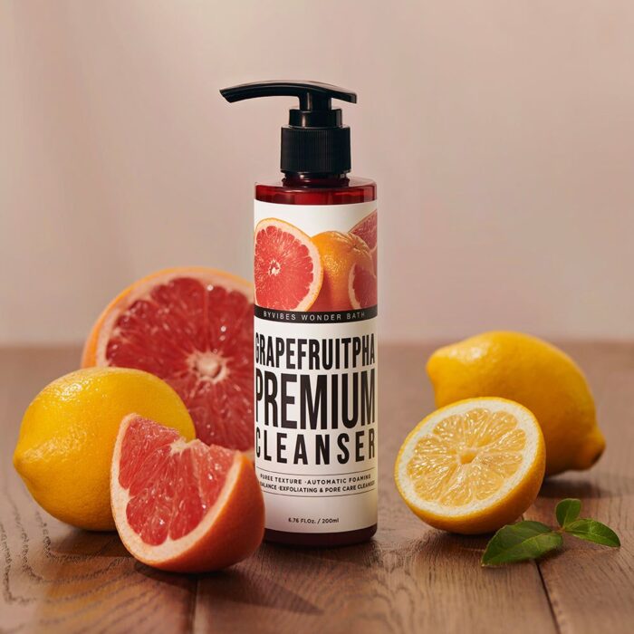 chosungah Wonder Bath Premium Vegitoks GrapefruitPHA Cleanser 200ml - EmpressKorea