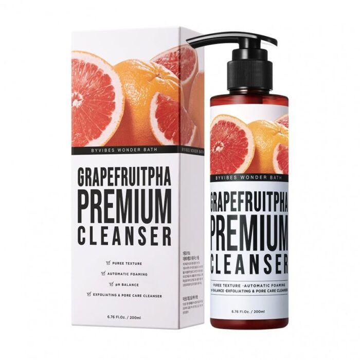 chosungah Wonder Bath Premium Vegitoks GrapefruitPHA Cleanser 200ml - EmpressKorea