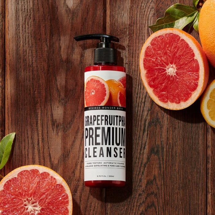 chosungah Wonder Bath Premium Vegitoks GrapefruitPHA Cleanser 200ml - EmpressKorea