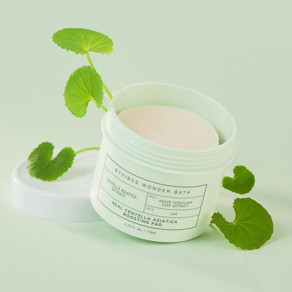 chosungah Wonder Bath Real Centella Boosting Pad 70 Pads 110ml - EmpressKorea