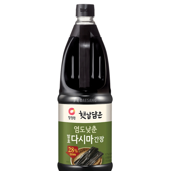 chungjungone Soy Sauce with Low Salinity 1.7L - EmpressKorea
