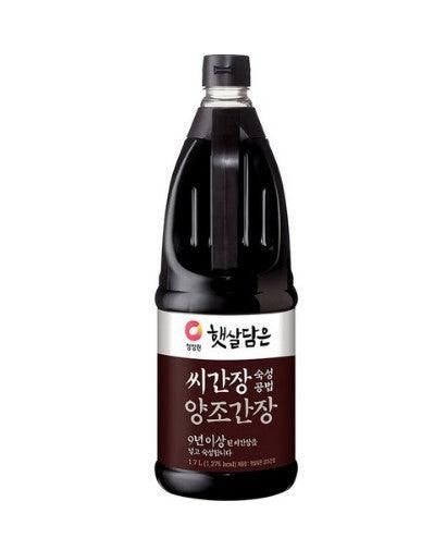 chungjungone Sunshine Soy Sauce Aging Method Brewed Soy Sauce 1.7L - EmpressKorea