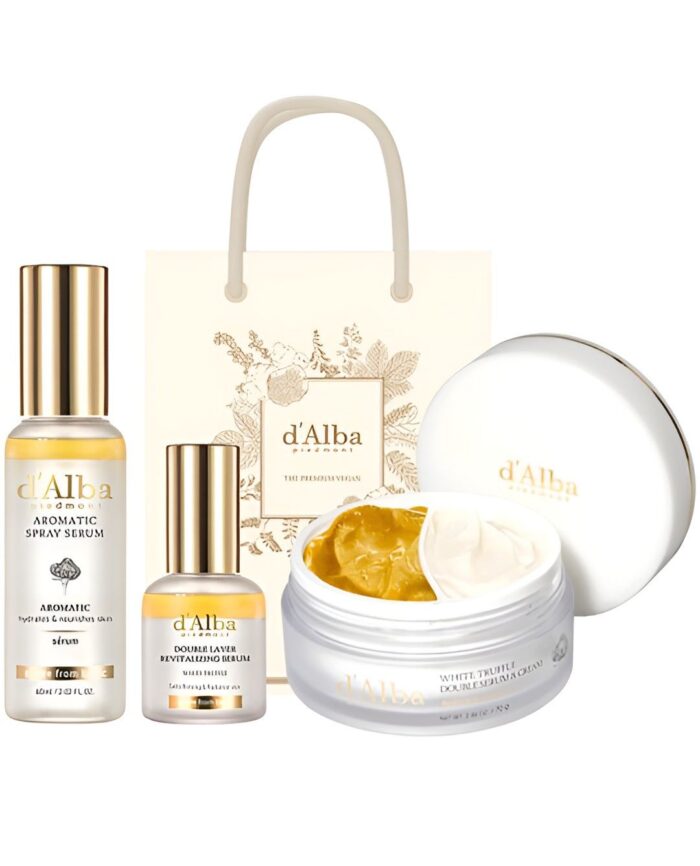 d'Alba Premium Vegan 3-piece Set - EmpressKorea