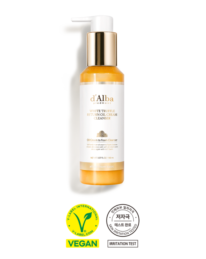 d'Alba Vegan Oil Cream Serum Cleanser 150ml - EmpressKorea