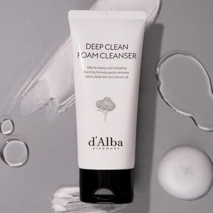 d'Alba White Truffle Deep Clean Foam Cleanser 80ml - EmpressKorea