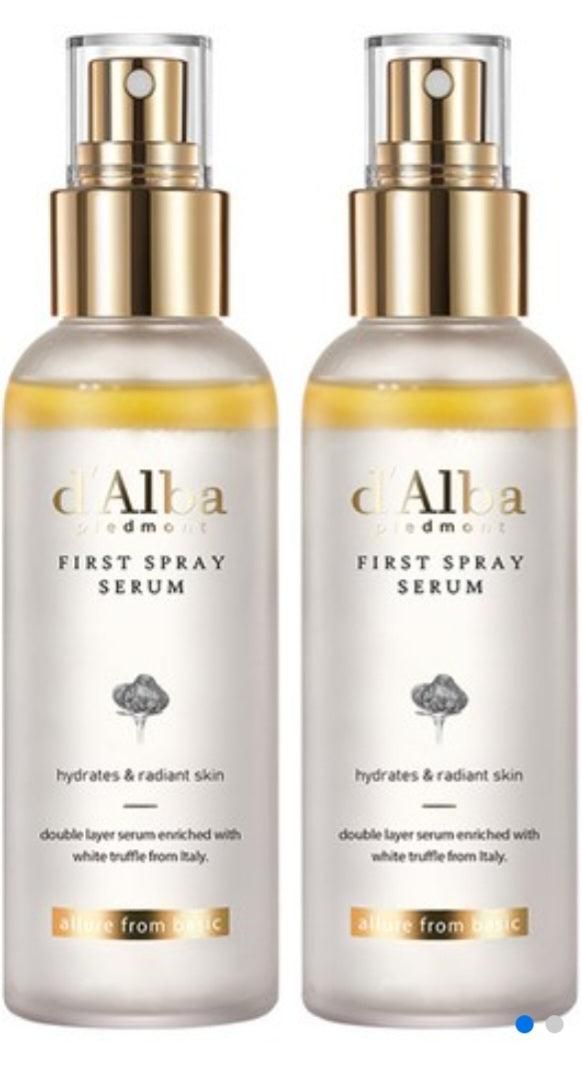 d'Alba White Truffle First Spray Serum 100ml*2ea - EmpressKorea