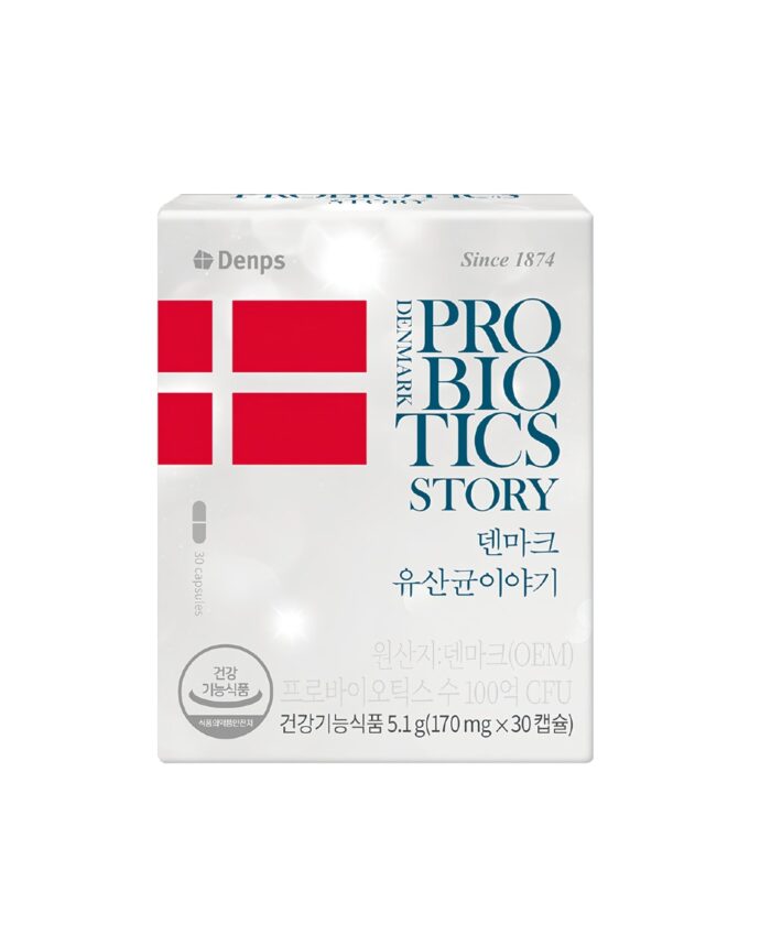 Denps Denmark Probiotics Story 170mg x 30 Capsules - Image 3