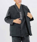 Baekjebong Hanbok Jacket+Pants+Vest