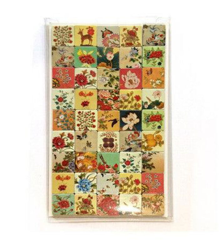 designqaanche Woonori Minhwa Mosaic Rubber Magnet - EmpressKorea
