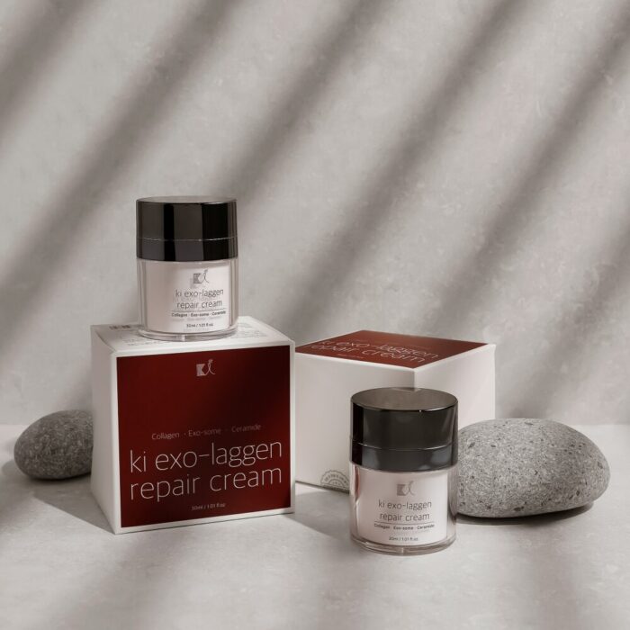 KI Exo-Laggen Repair Cream 30ml– Intense Lifting & Hydration Cream Powered by Collagen and Exosomes - Image 3