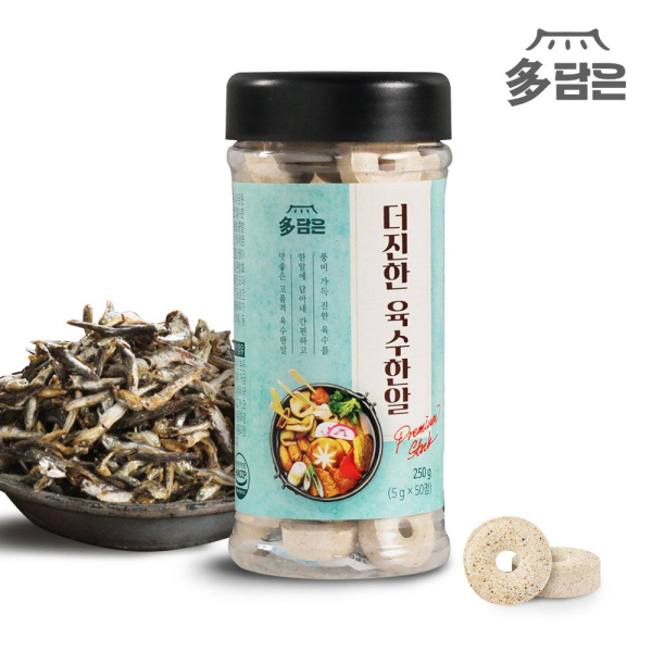 DaDam-eun TheJinHan Broth One Tab - Premium Rich Broth Stock Tablets 5g × 50pcs