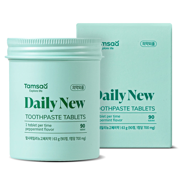Tamsaa Daily New Solid Toothpaste 90 Tablets 63g