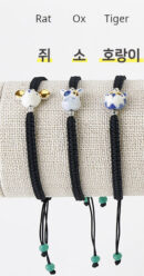 K-Heritage Twelve Zodiac Signs Cheonghwa Baekja Knot Bracelet
