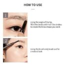 ETUDE Drawing Eye Brow #3 Brown | Long Lasting Eyebrow Pencil for Soft Textured Natural Daily Look Eyebrow Makeup EmpressKorea