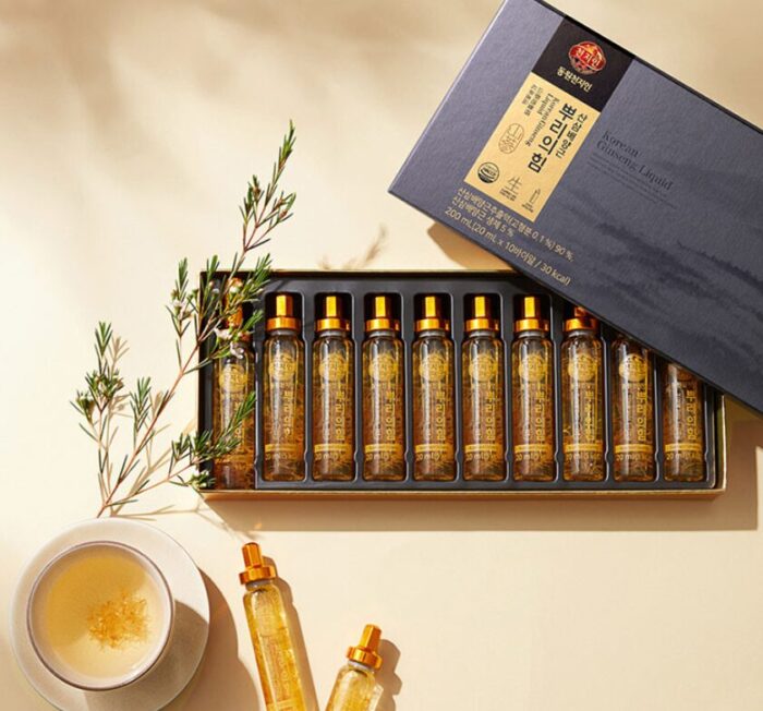 KOREAN RED GINSANG Ginseng Cultured Roots 20ml*10ea