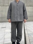 Baekjebong Hanbok Jacket+Pants+Vest