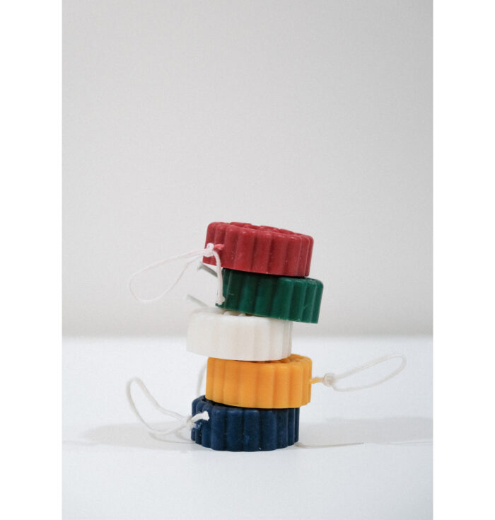 K-Heritage Cloud Candle Set (5pcs) - Image 5