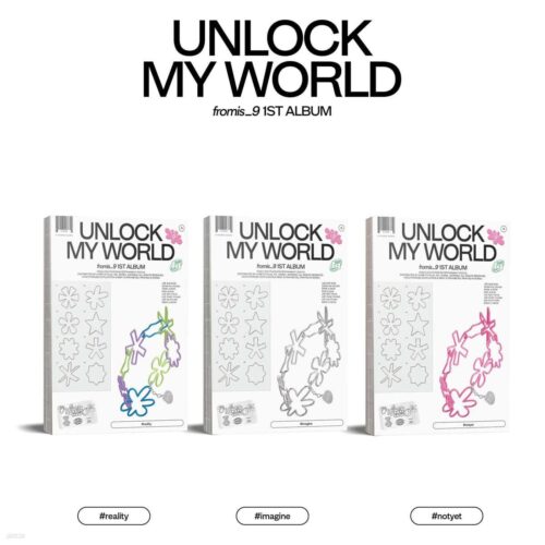 fromis_9 1st Album ‘Unlock My World’ [3 types SET] - EmpressKorea