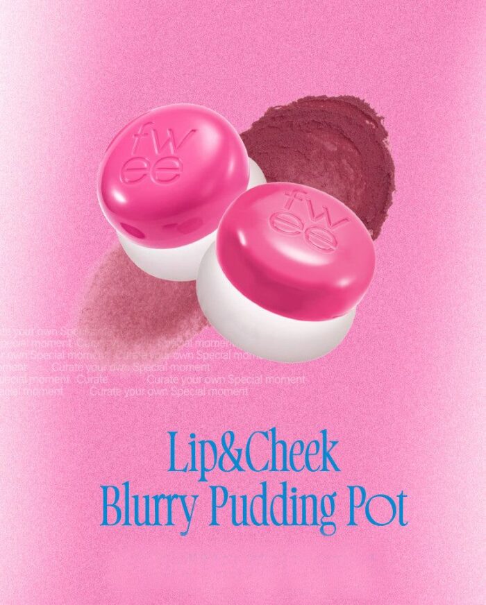 fwee Lip & Cheek Blurry Pudding Pot 5g - EmpressKorea