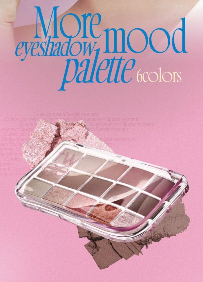 fwee More Mood Eyeshadow Palette - EmpressKorea