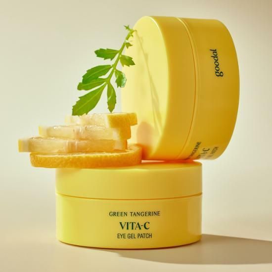 goodal Green tangerine VITA-C eye gel patch 60pcs - EmpressKorea