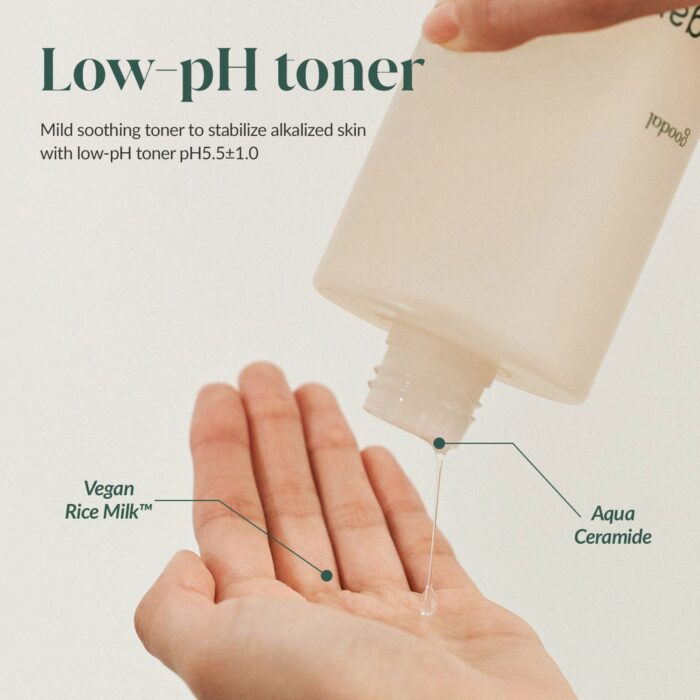 goodal Vegan Rice Milk Moisturizing Toner 300ml - EmpressKorea