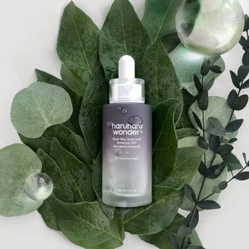haruharu wonder Black Rice Hyaluronic Botanical 2GF Wonderful Ampoule 30ml - EmpressKorea