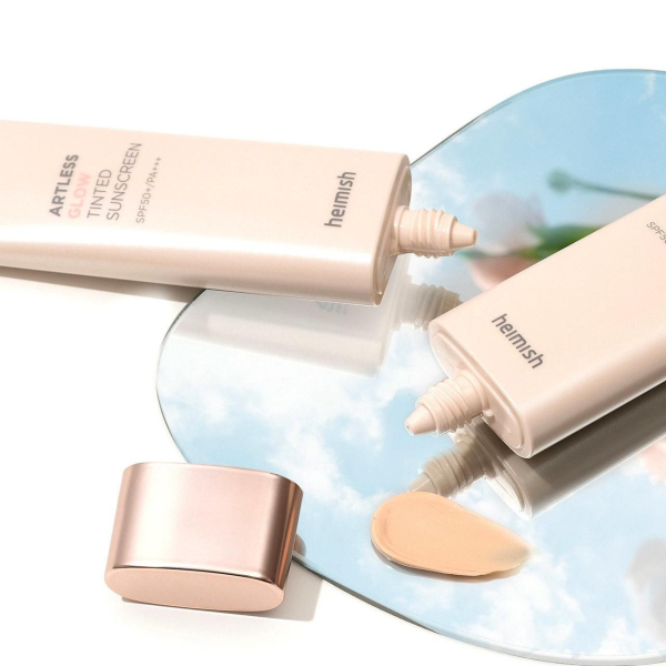 heimish Artless Glow Tinted Sunscreen Shine Beige SPF 50+ PA+++ 40ml - EmpressKorea