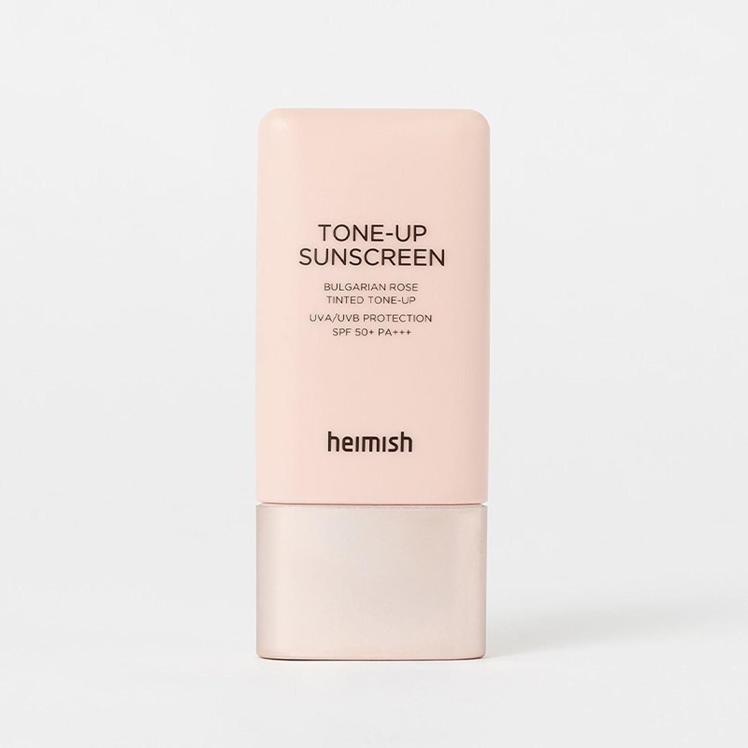 heimish Bulgarian Rose Tinted Tone-up Sunscreen SPF50+ PA+++ 30ml - EmpressKorea