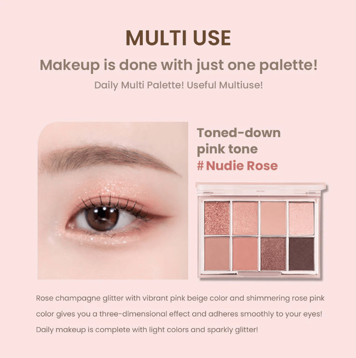 heimish Dailism Smudge Eye Palette (2 Colors) 14g - EmpressKorea