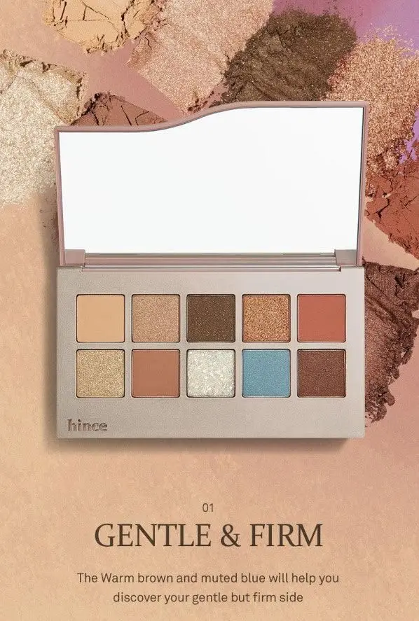 hince New Depth Eyeshadow Palette (6 Colors) - EmpressKorea