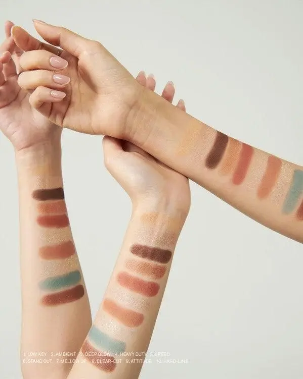 hince New Depth Eyeshadow Palette (6 Colors) - EmpressKorea