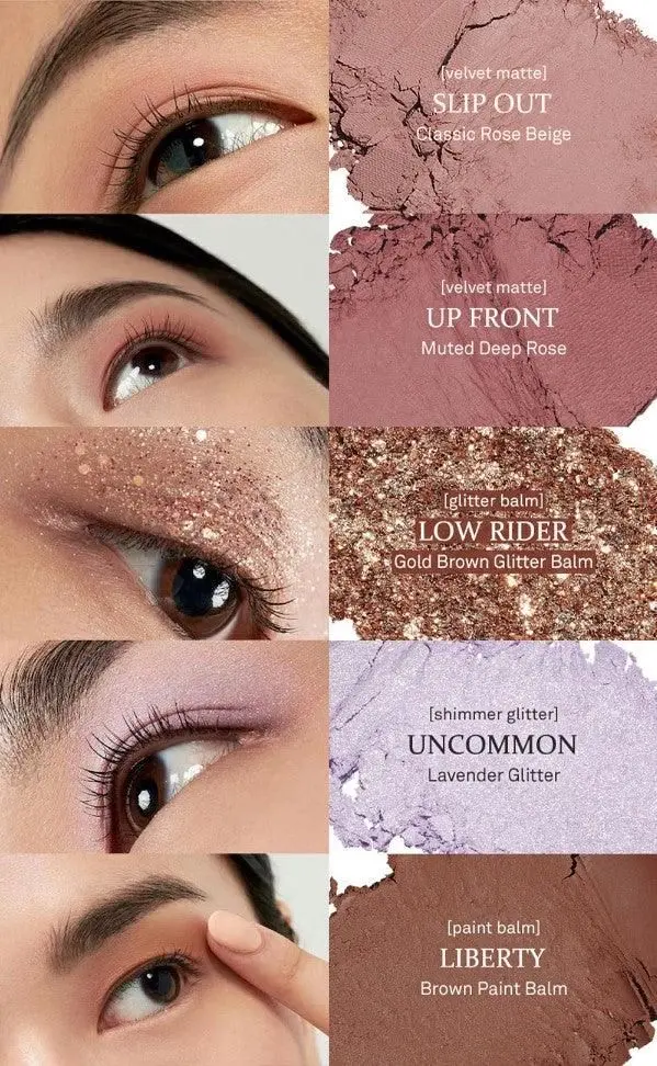 hince New Depth Eyeshadow Palette (6 Colors) - EmpressKorea