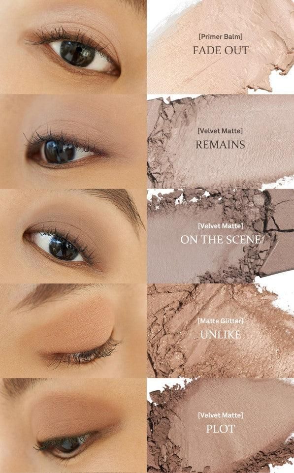 hince New Depth Eyeshadow Palette (6 Colors) - EmpressKorea