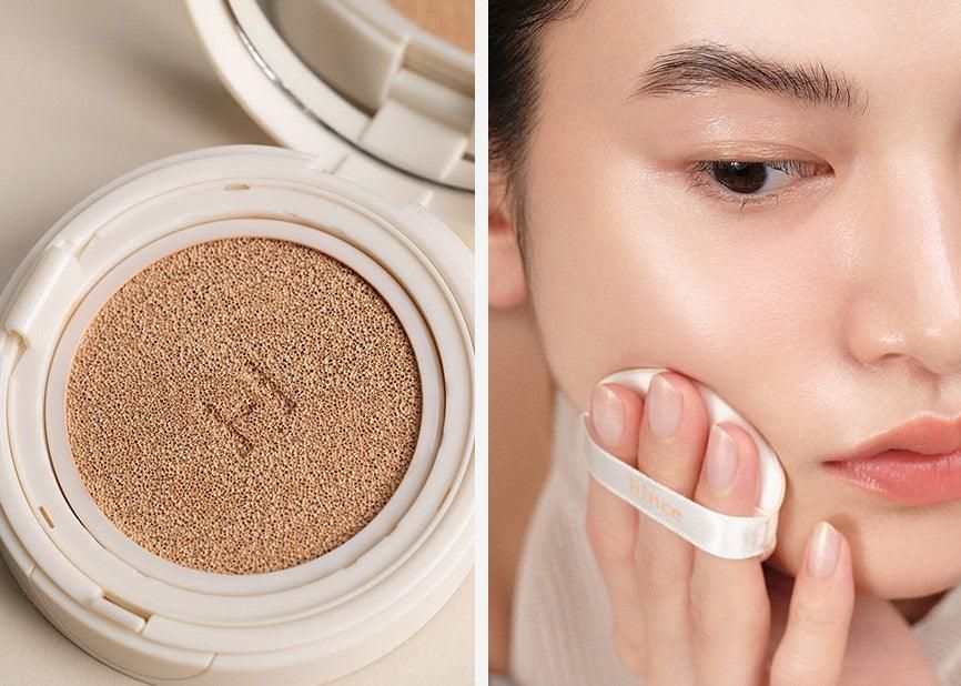 hince Second Skin Glow Cushion SPF 50+ PA++++ (4 Colors) 12g - EmpressKorea