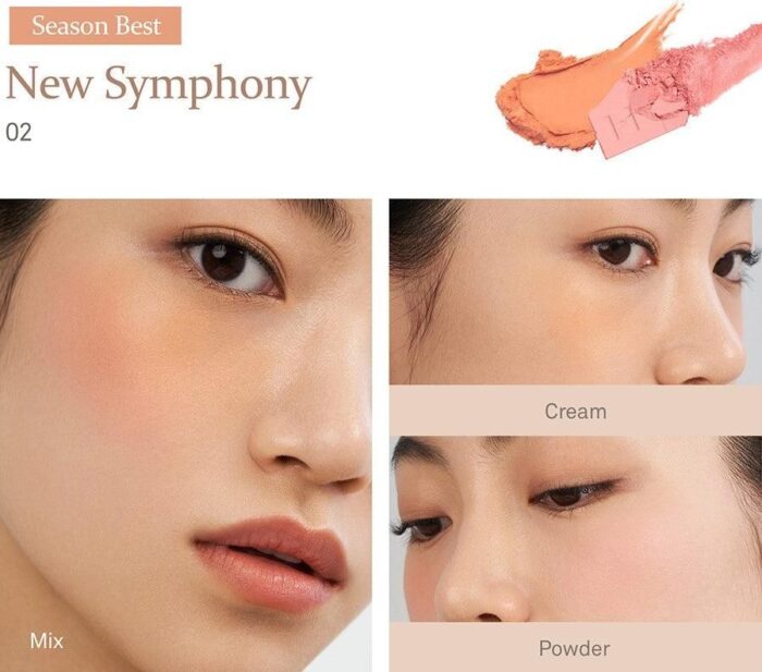 hince True Dimension Layering Cheek (4 Colors) 9.3g - EmpressKorea