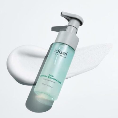 ideal for Men Cica+ Shaving & Cleansing Foam 155mL - EmpressKorea