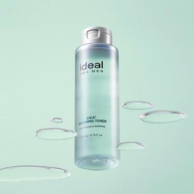 ideal for Men Cica+ Soothing Toner 200mL - EmpressKorea