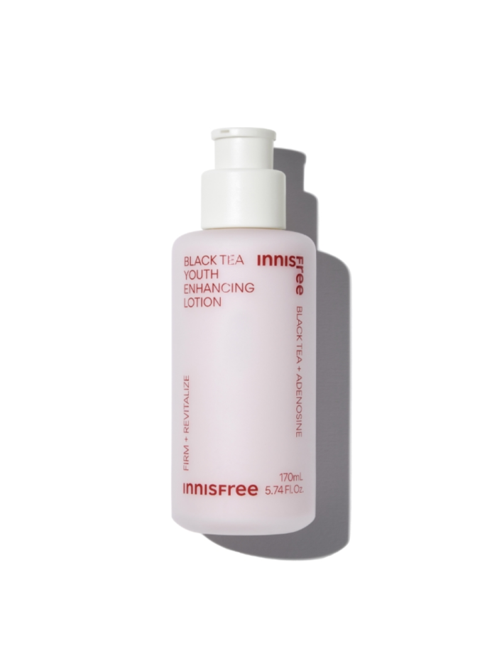 innisfree Black Tea Youth Enhancing Lotion 170mL - EmpressKorea