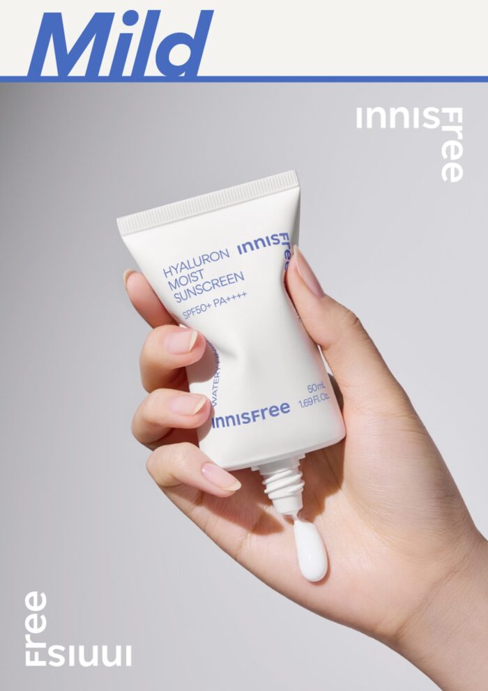 innisfree Hyaluron Mois Sunscreed SPF 50+ PA++++ 50mL - EmpressKorea