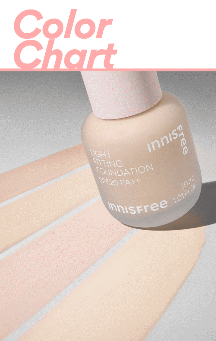 innisfree Light Fitting Foundation 30ml - EmpressKorea